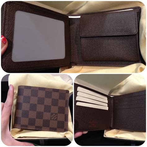 louis vuitton wallet with id window|lv small wallet.